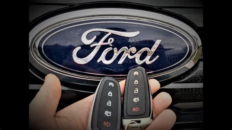 ford intelligent key slot location